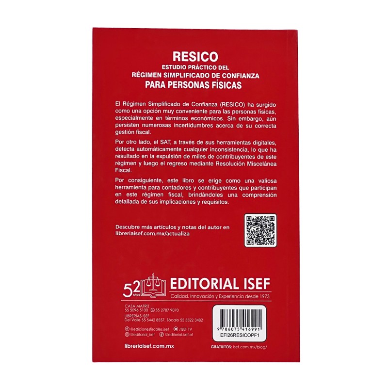 RESICO - PERSONAS FÍSICAS 2026