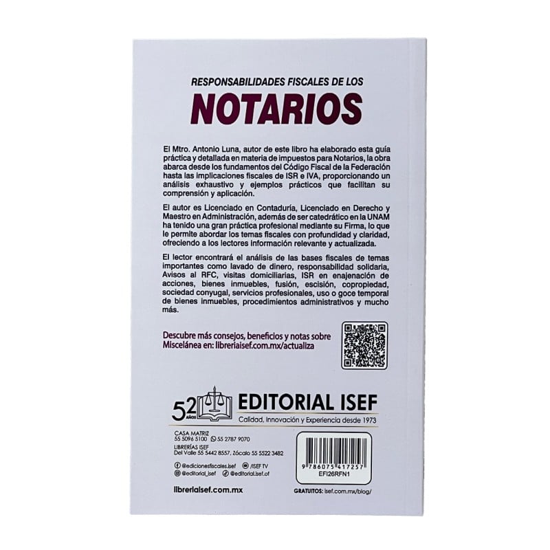 Responsabilidades Fiscales de los Notarios 2026