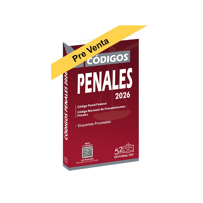 Códigos Penales 2026 (Bolsillo)