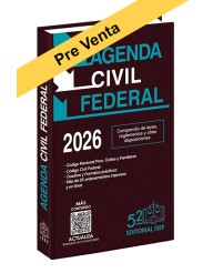 Agenda Civil Federal 2026