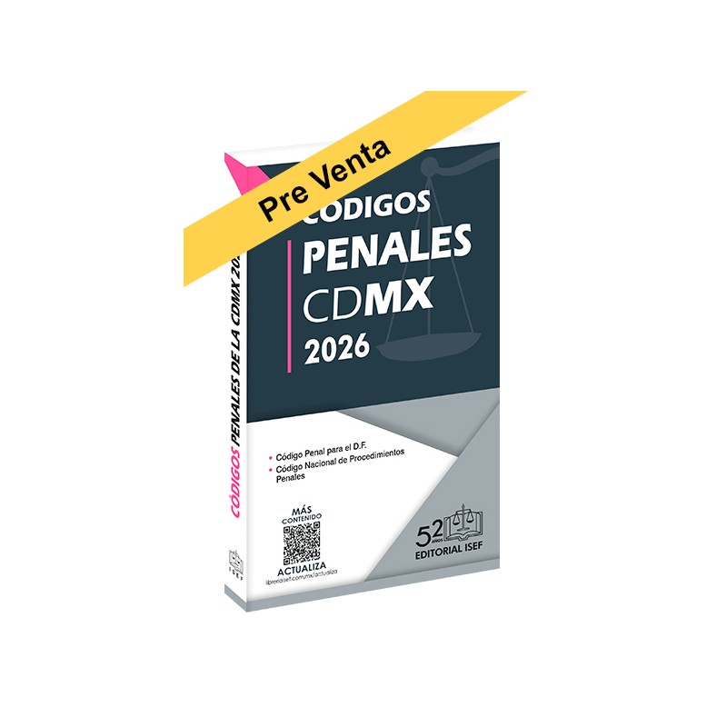 Códigos Penales de la CDMX 2026 (Profesional)