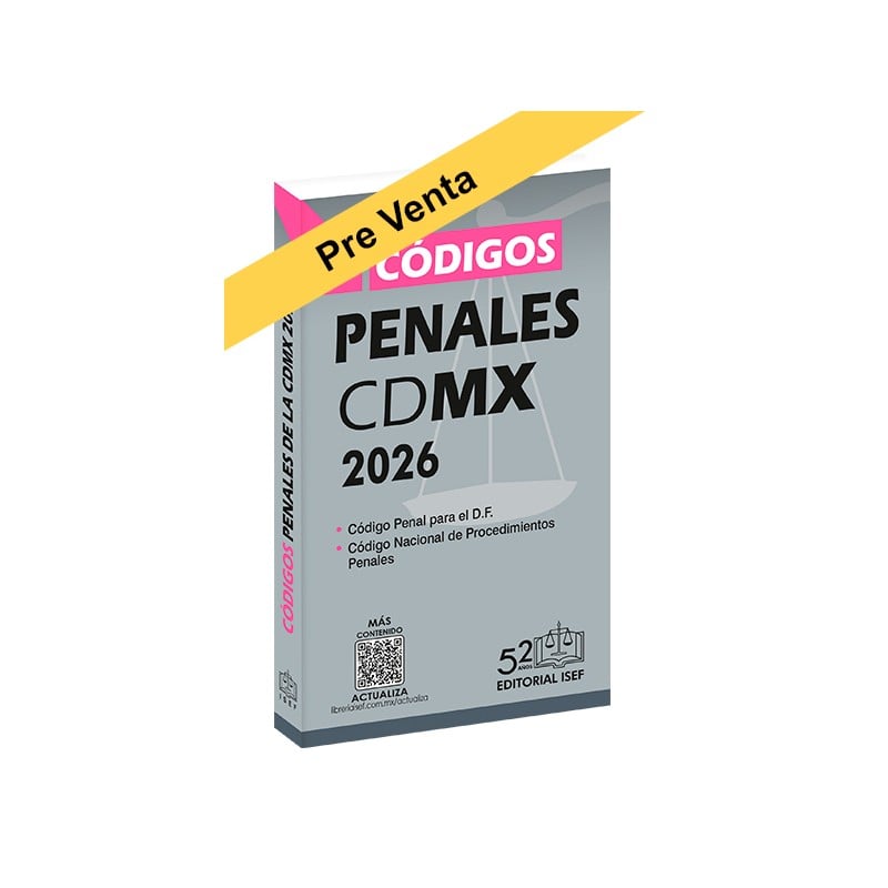 Códigos Penales de la CDMX 2025 (Bolsillo)