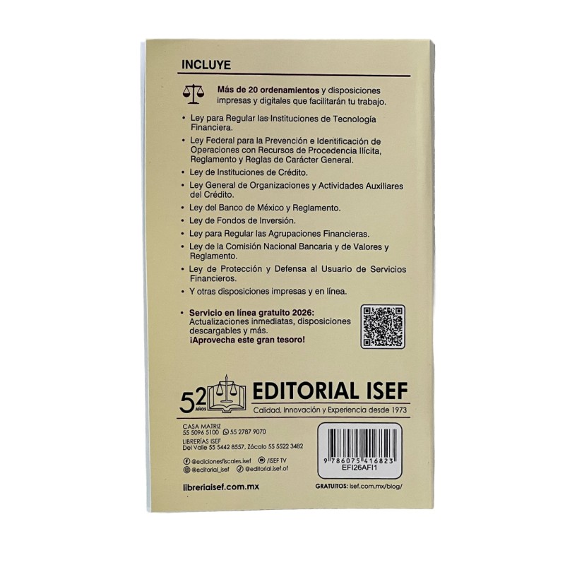 Agenda Financiera 2026