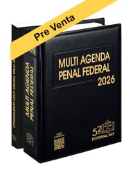 Multi Agenda Penal Federal y Complemento 2026