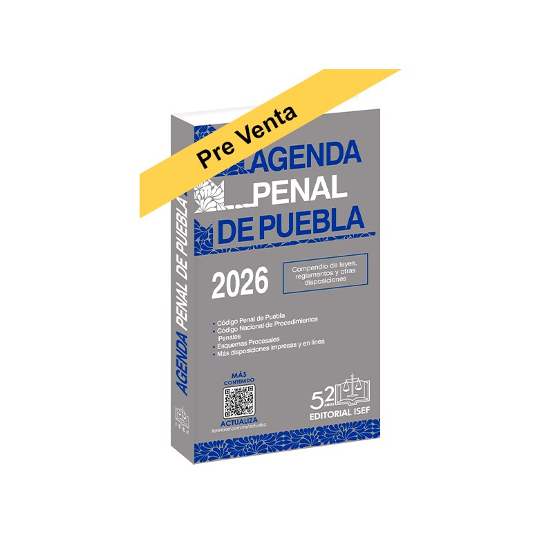 Agenda Penal del Estado de Puebla 2026