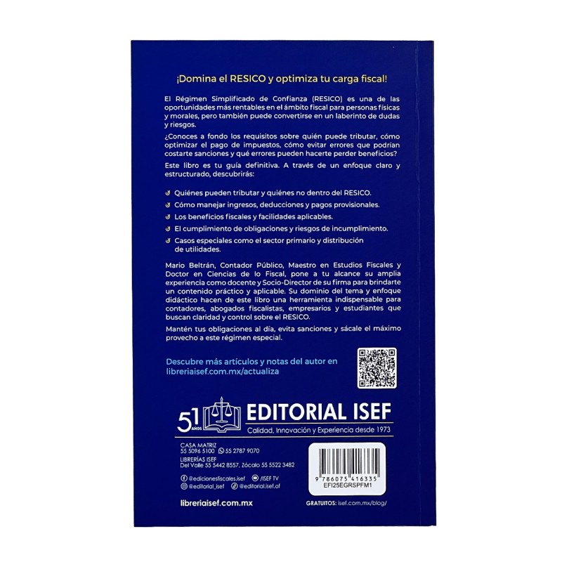 RESICO para Personas Físicas y Morales