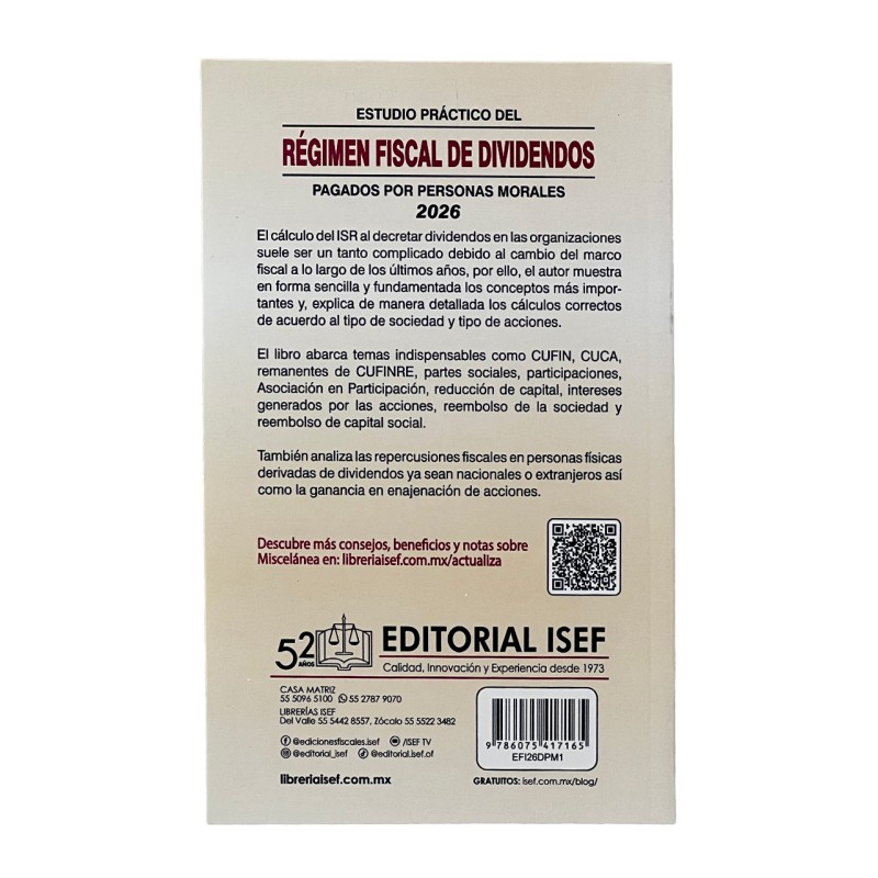 Régimen Fiscal de Dividendos 2026
