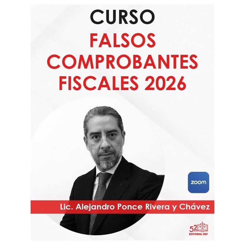 Curso “Falsos comprobantes fiscales 2026”