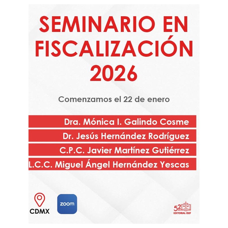Curso “SEMINARIO EN FISCALIZACIÓN