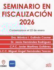 Curso “SEMINARIO EN FISCALIZACIÓN