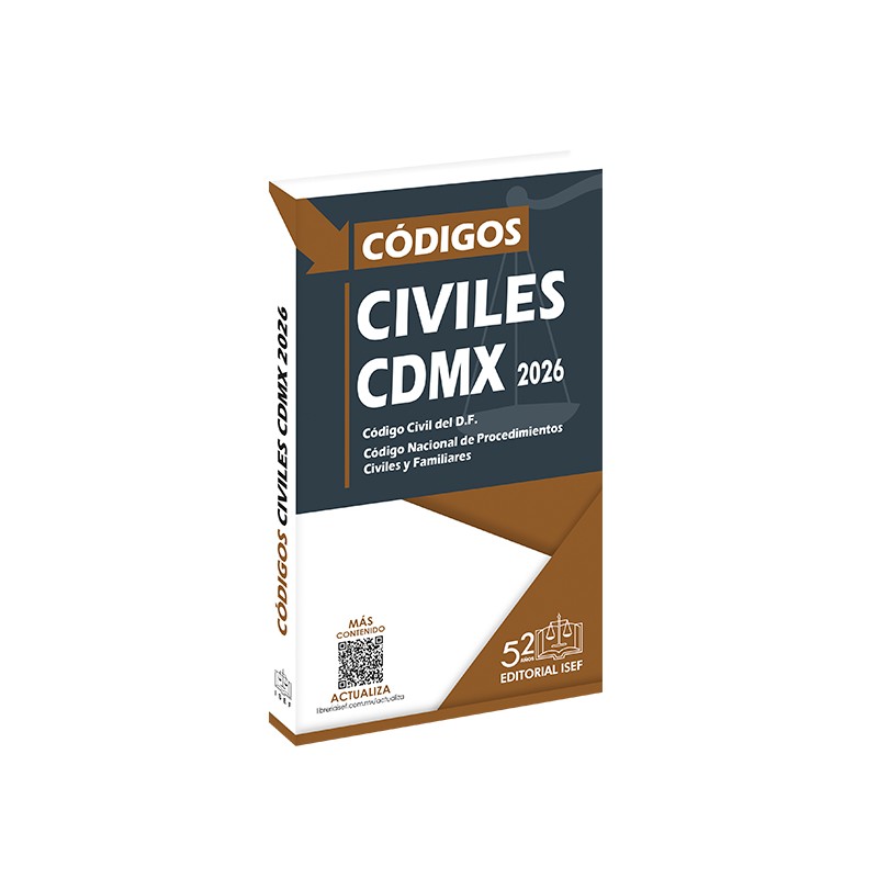 Códigos Civiles de la CDMX 2026 (Profesional)
