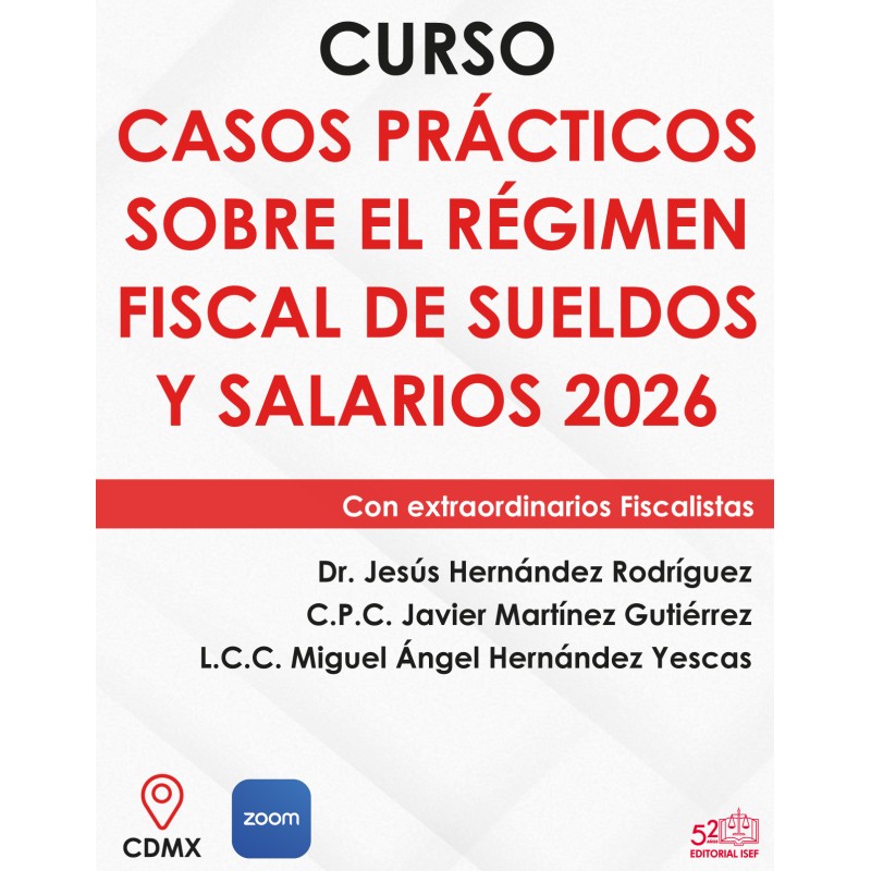 Curso "Taller de Sueldos y Salarios 2026"