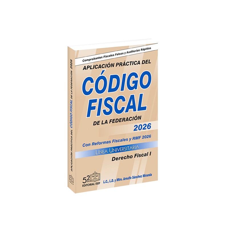 Libro Código Fiscal de la Federación 2026