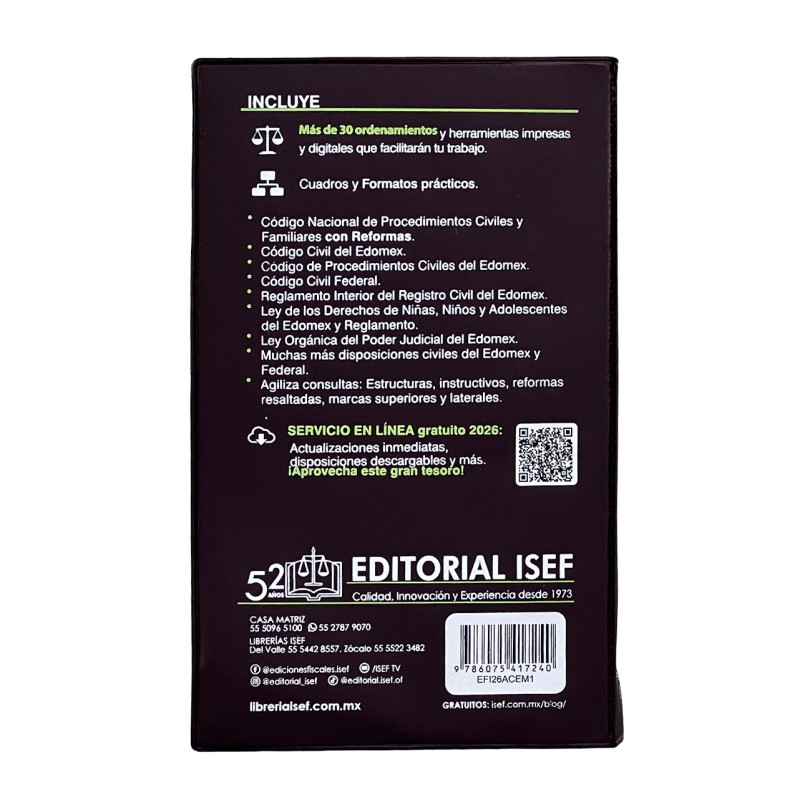 Agenda Civil del Estado de México 2026