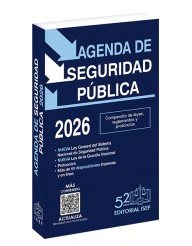 Agenda de Seguridad Pública 2026