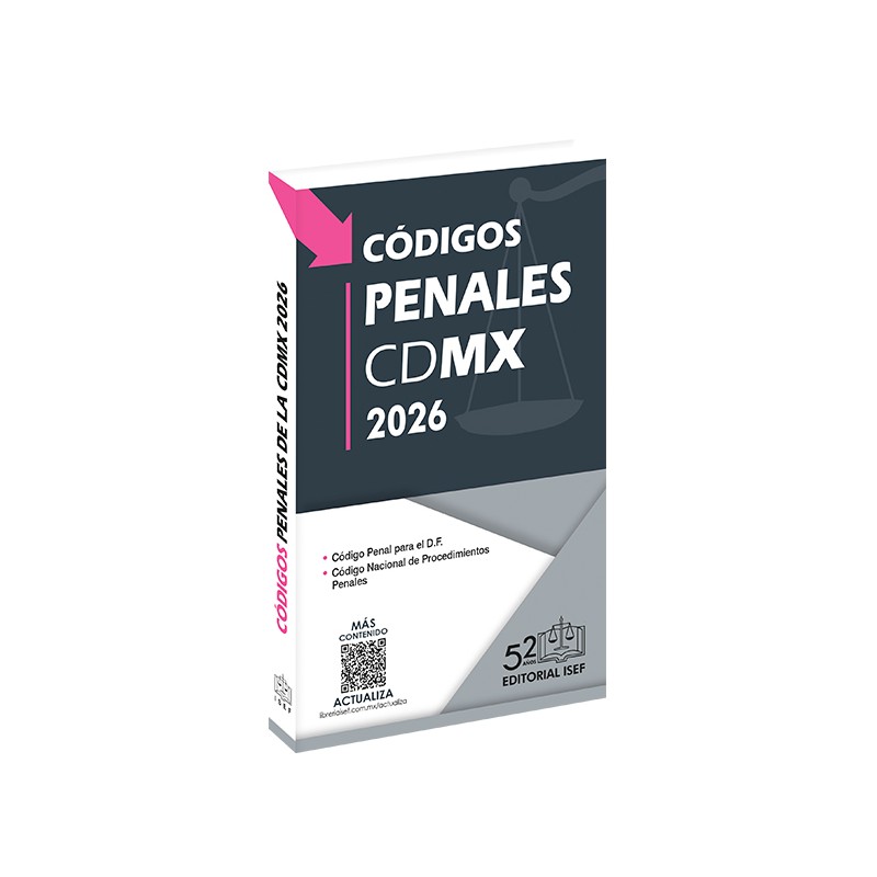 Códigos Penales de la CDMX 2026 (Profesional)