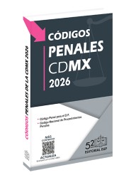 Códigos Penales de la CDMX 2026 (Profesional)