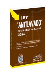 Ley “Antilavado” 2026 (Bolsillo)