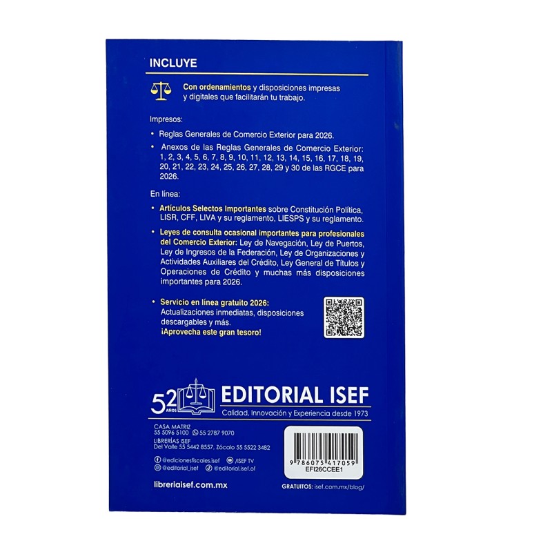 Compendio de Comercio Exterior Económico y Complemento 2026