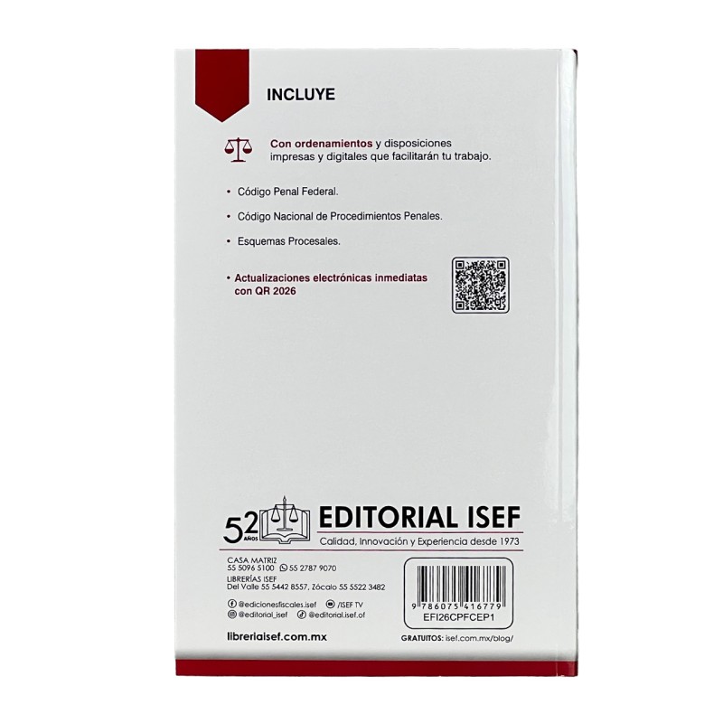 Códigos Penales 2026 (Profesional)