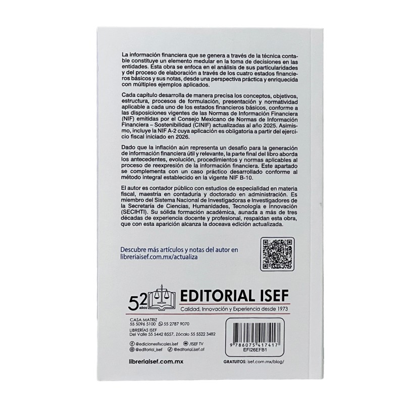 Estados Financieros Básicos Proceso de Elaboración y Reexpresión 2026