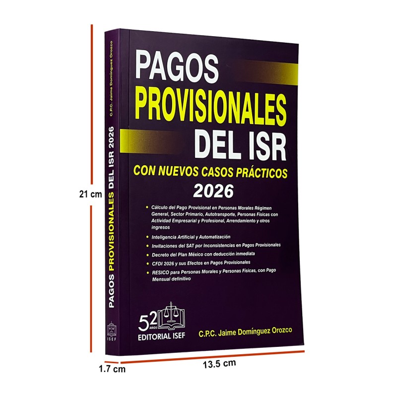 Pagos Provisionales del ISR 2026