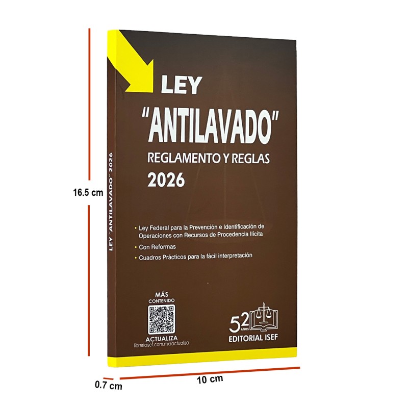Ley “Antilavado” 2026 (Bolsillo)