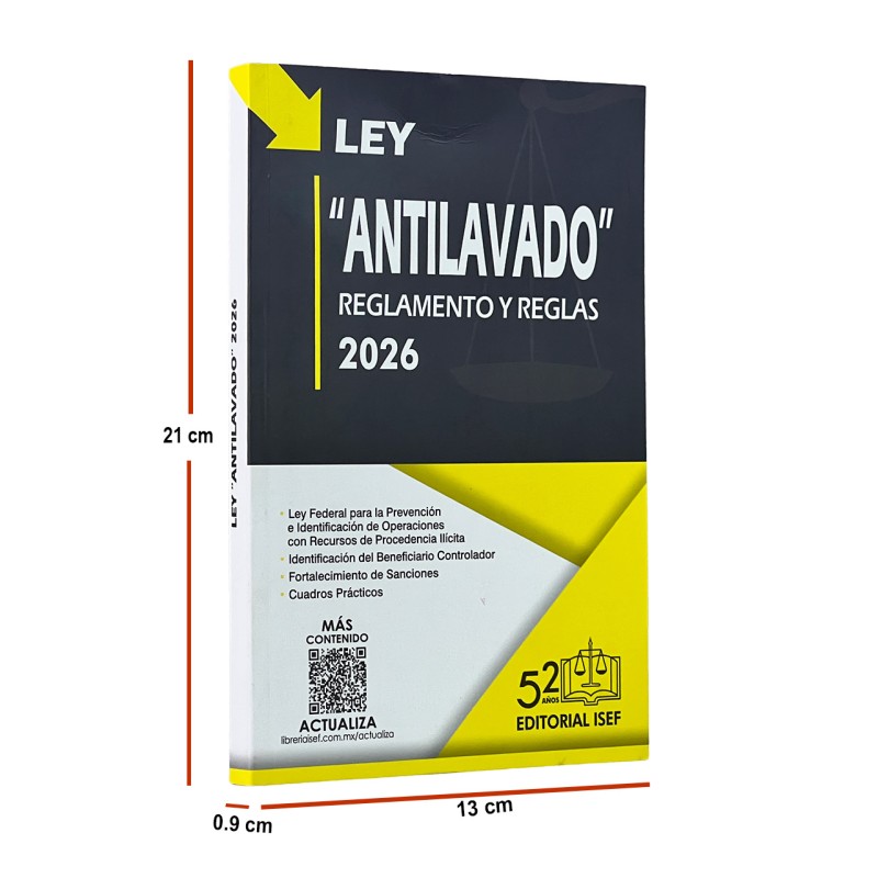 Ley “Antilavado” Reglamento y Reglas 2026 (Profesional)