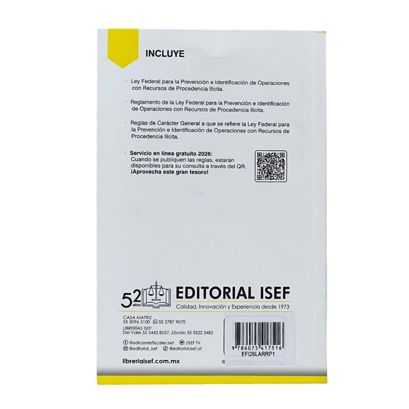 Ley “Antilavado” Reglamento y Reglas 2026 (Profesional)