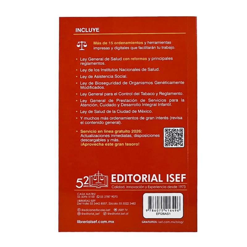 Agenda de Salud 2026