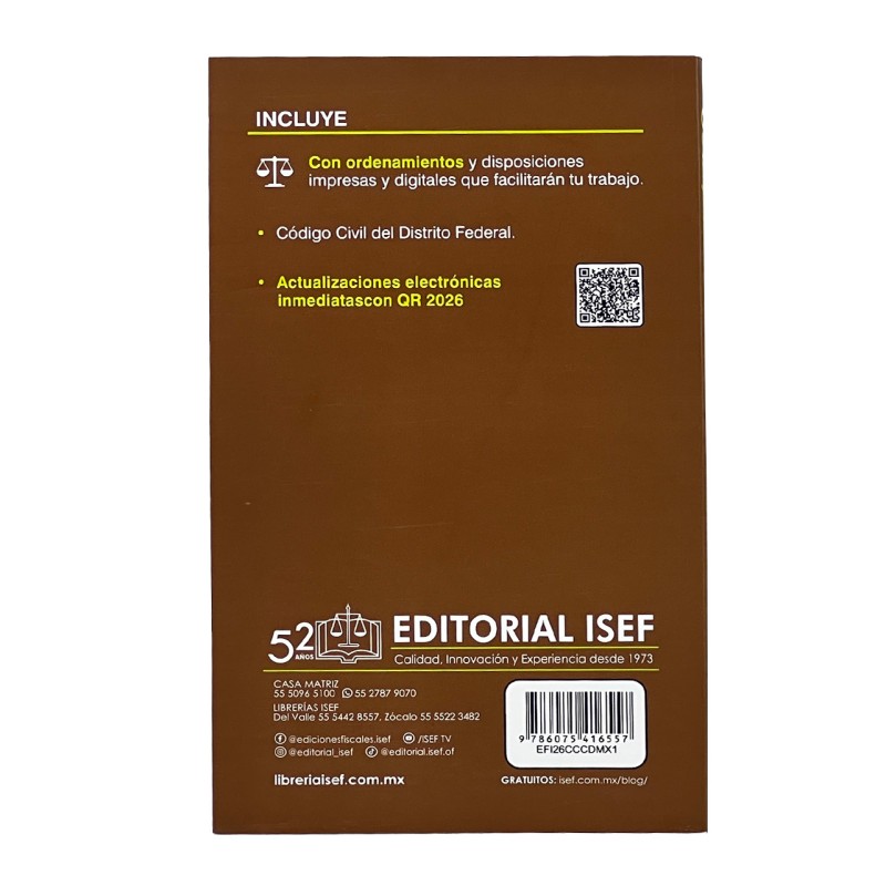 Código Civil de la Ciudad de México 2026