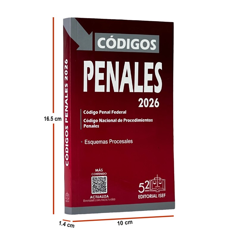 Códigos Penales 2026 (Bolsillo)
