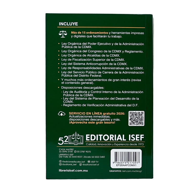 Agenda de la Administración Pública de la Ciudad de México 2026