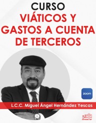 Curso "Viáticos y Gastos a Cuenta de Terceros”