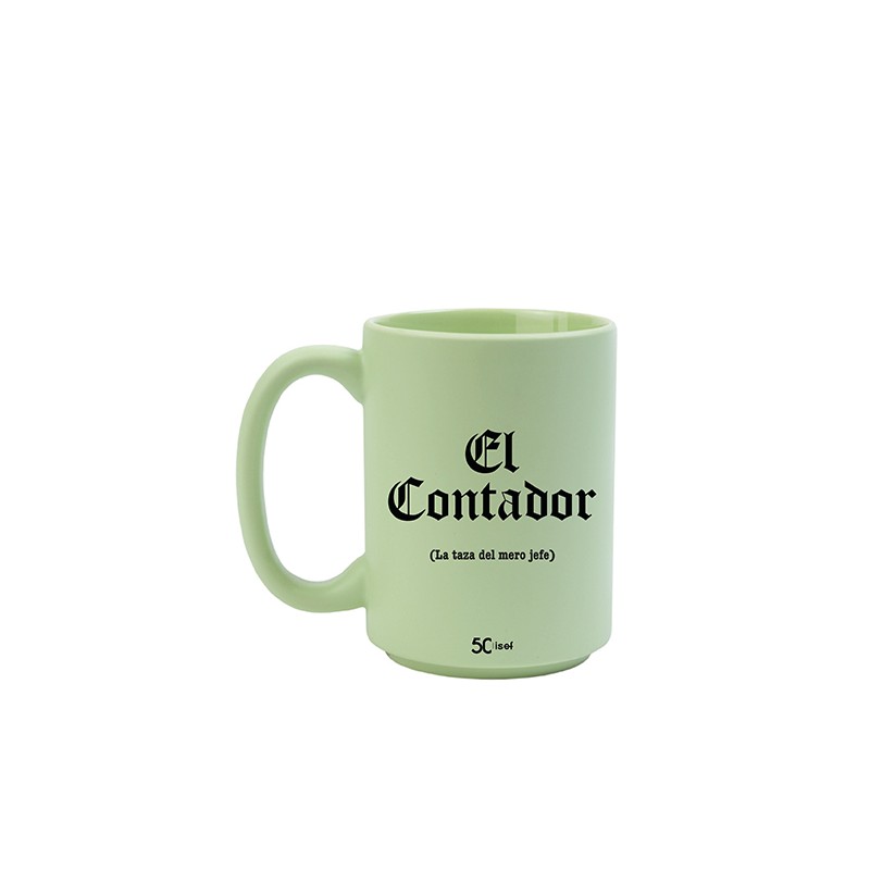 Taza “El Contador (La taza del mero jefe)”