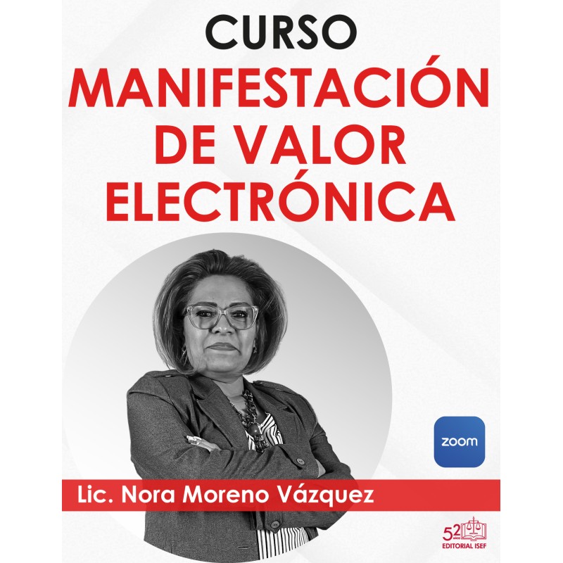 Curso “Manifestación de valor electrónica”