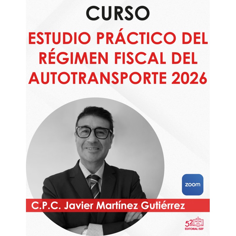 Curso "Régimen Fiscal del AUTOTRANSPORTE"