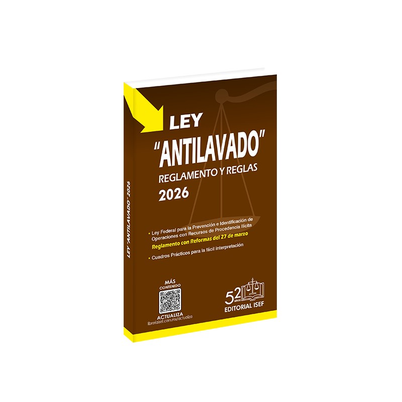 Ley “Antilavado” 2026 (Bolsillo)