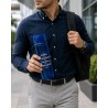Cilindro azul Contador "Soy fuerte, inteligente, guapo, soy contador"