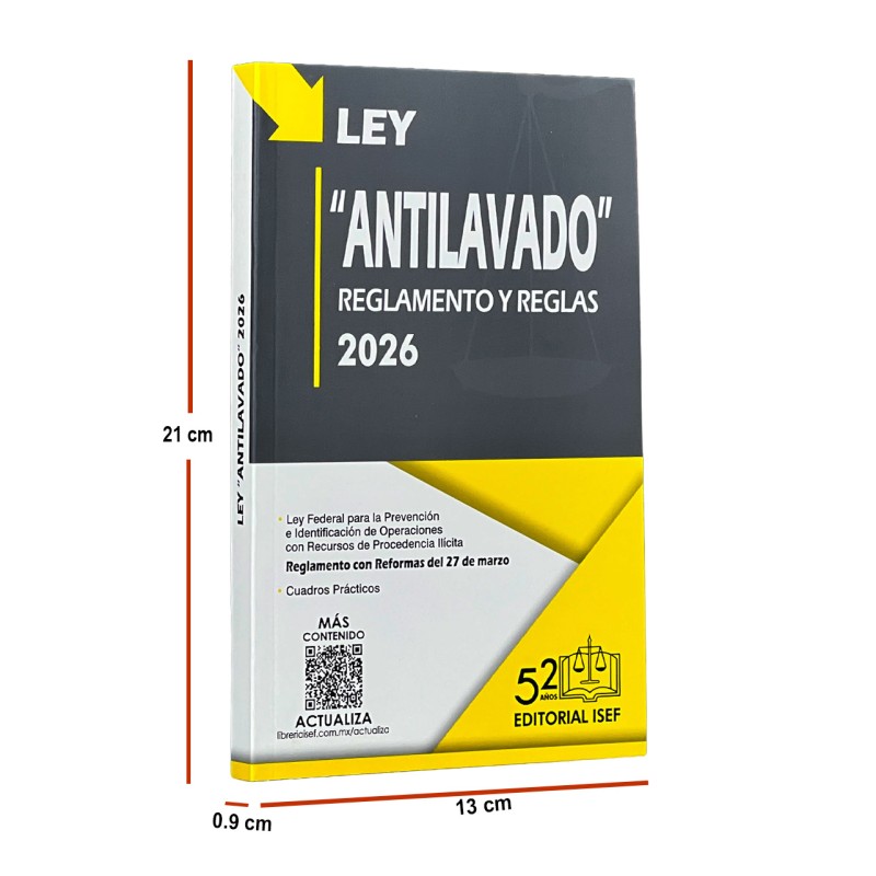 Ley “Antilavado” Reglamento y Reglas 2026 (Profesional)