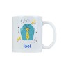 Taza blanca "propiedad de un atractivo e inteligente contador"