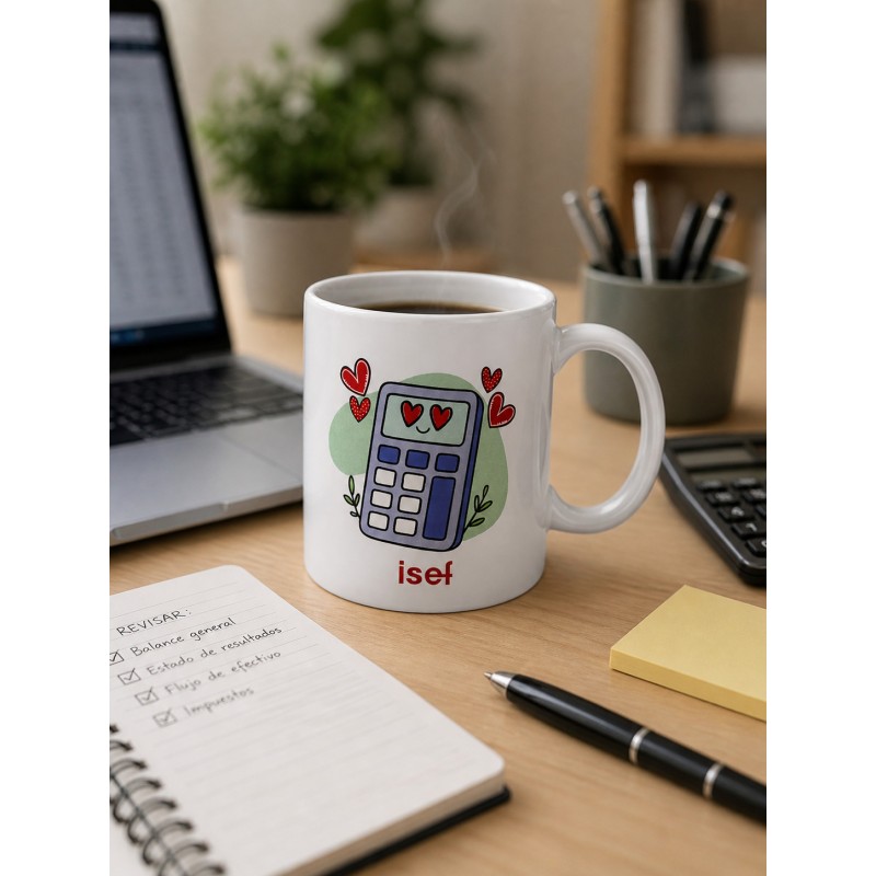 Taza En una relación con la contabilidad