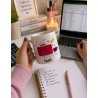 Taza blanca "propiedad de una guapa e inteligente contadora"