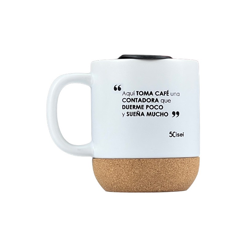 Taza 10 oz "Contadora Toma Café"