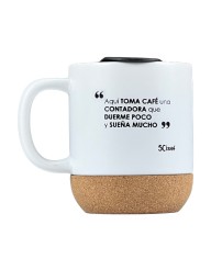 Taza 10 oz "Contadora Toma Café"