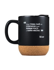 Taza 10 oz "Contador Toma Café"