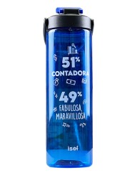 Cilindro Azul "Contadora fabulosa y maravillosa"