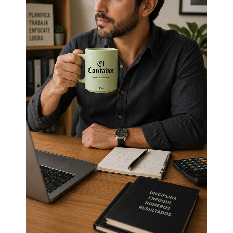 Taza “El Contador (La taza del mero jefe)”