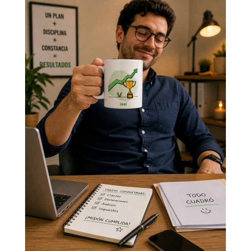 Taza El éxito con pequeños esfuerzos