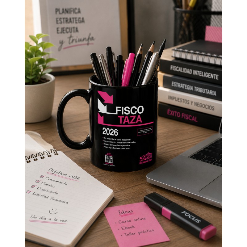 Fisco Taza Rosa 2026